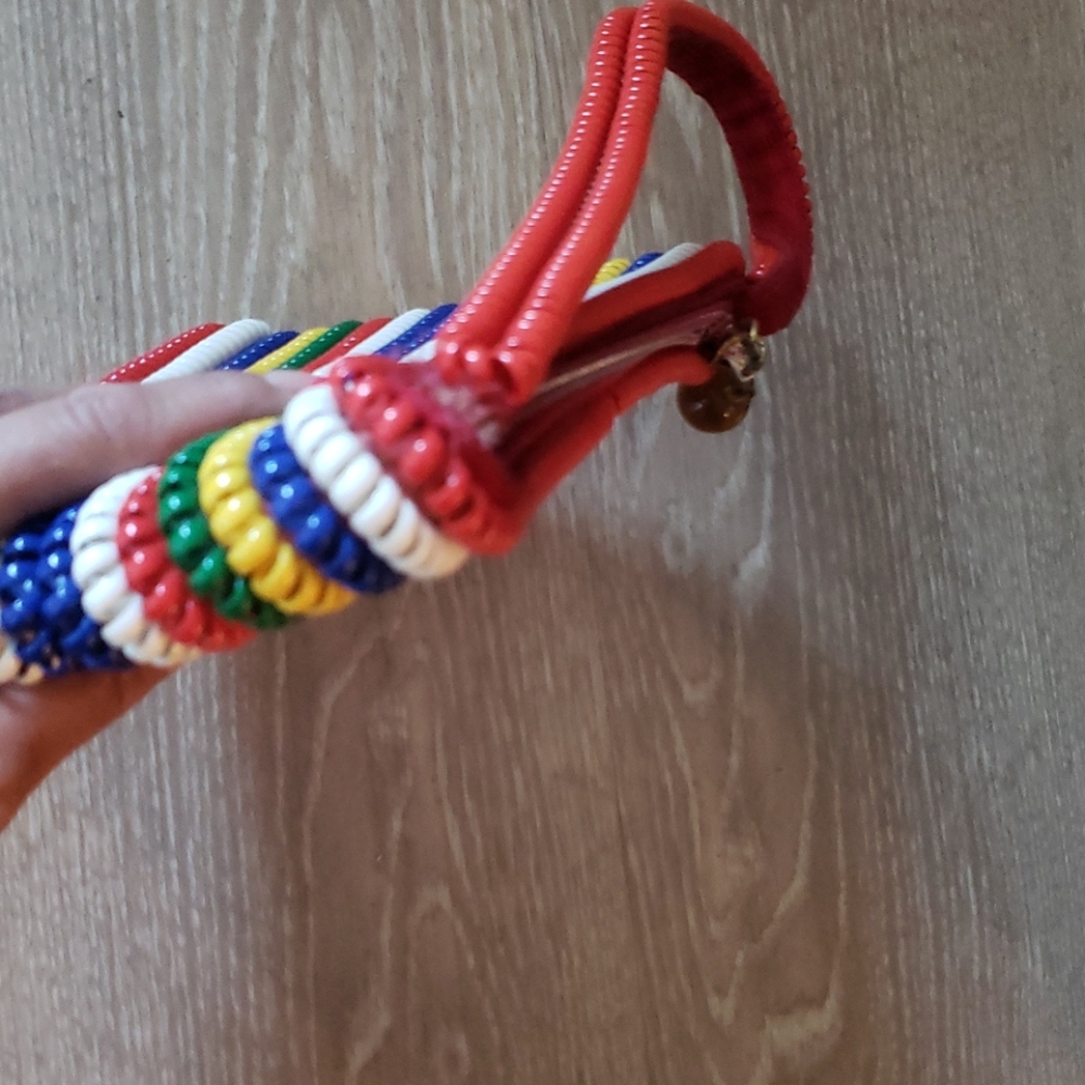 Vintage 70s Telephone Cord Purse - image 5